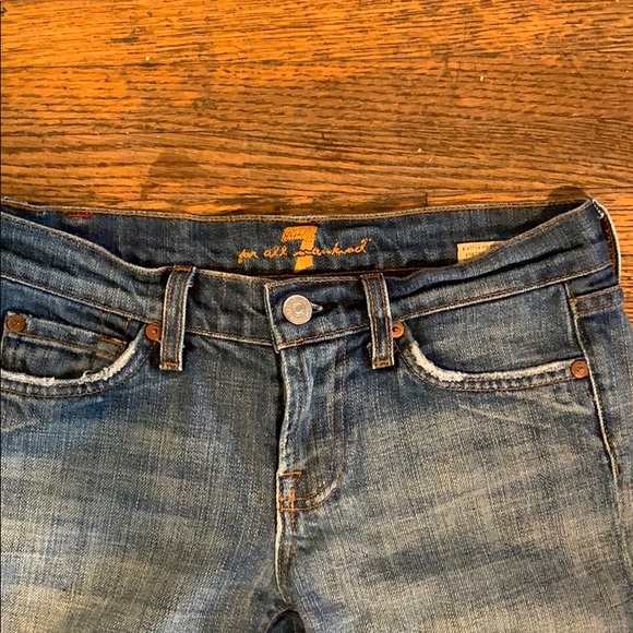 7 For All Mankind Women’s Bootcut Jeans Size 25 - Picture 2 of 4